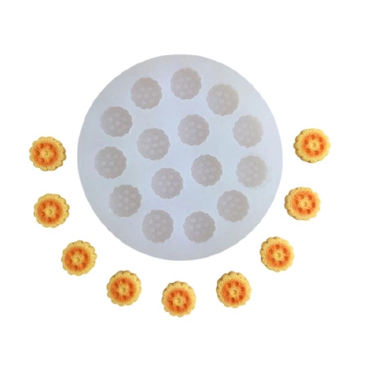 Realistic Texture Silicone Biscuit Molds Baking Mould for Chocolate Candy Decorative Sugar Crafts Making Tool