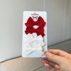 4Pcs Baby Bows Hair Clip For Kids Girls Solid Color Hairpins Barrettes Handmade Headwear Hair Accessories 2.1Inches