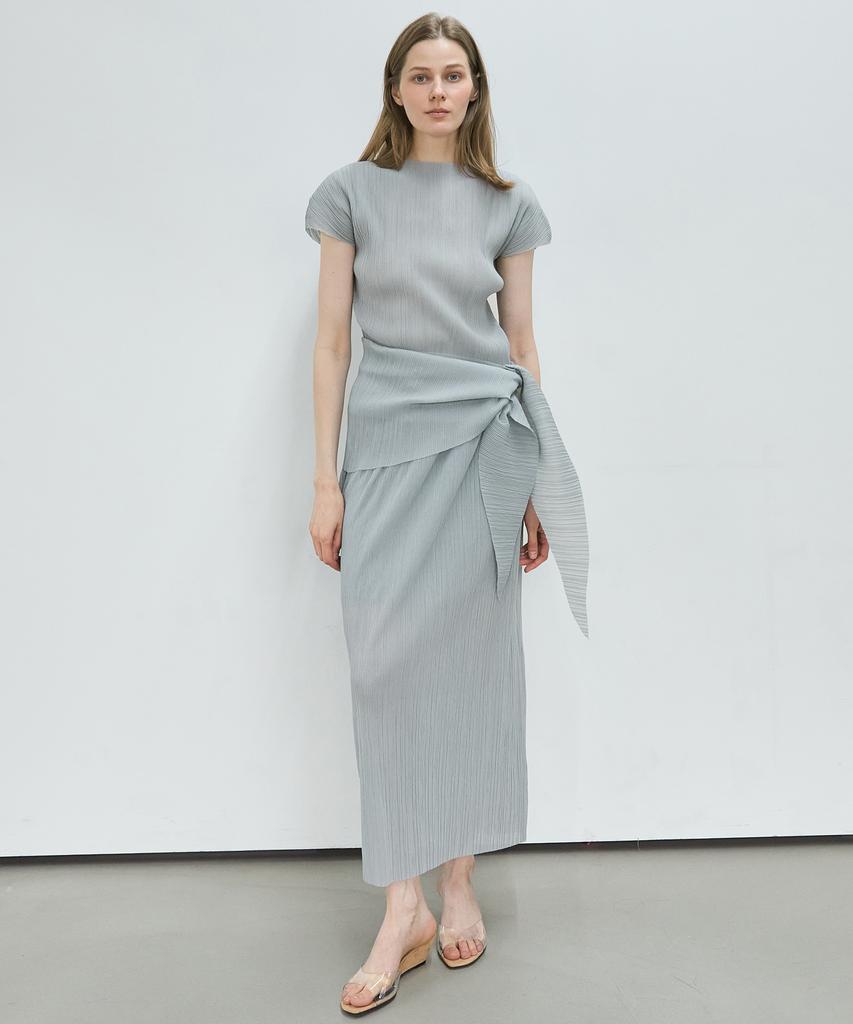 Nutopeu Pleated Wrap Set_Blue Gray
