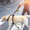 Taglory Short Dog Leash, Traffic Padded Handle, Heavy Duty Short Nylon Dog Lead For Training Control, Reflective Threads Pet Lea