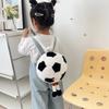 Plush Soccer Toy Backpack For Kids With Breathable Lightweight Design For School And Play