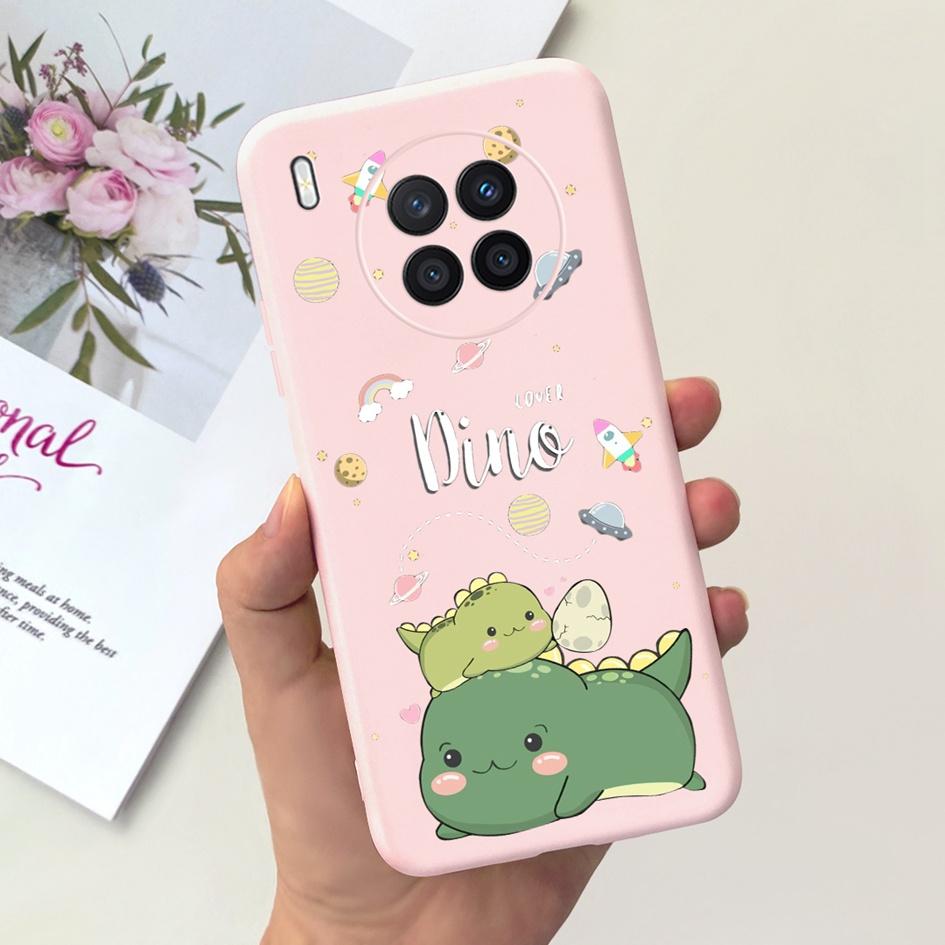 Astronaut Case For Honor 50 Lite Cover Huawei Nova 8i Funda Shockproo Soft Silicone Cute Back Cover on Nova8i Honor50 Lite Coque