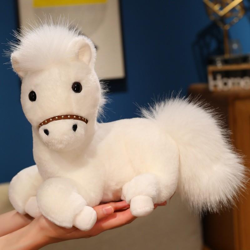 Peluche Anno del Cavallo con Imbottitura in Cotone 3D per le Celebrazioni del Capodanno Lunare