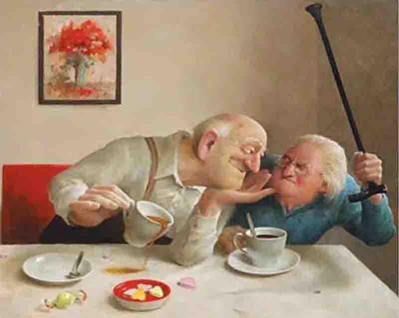 

DIY старая пара 5D алмазная живопись полная дрель мозаика Алмазная вышивка горный хрусталь вышивка крестом домашний декор стены книги по искусству подарок Full Round 15x20CM