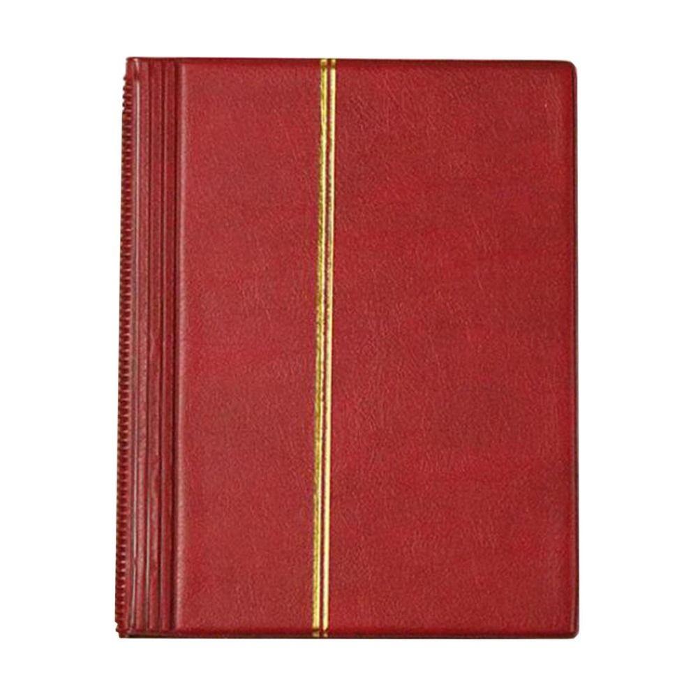 

Буклет для небольшой коллекции марок, 10 листов, 20 страниц, буклет для защиты марок, подарочный альбом для марок Red