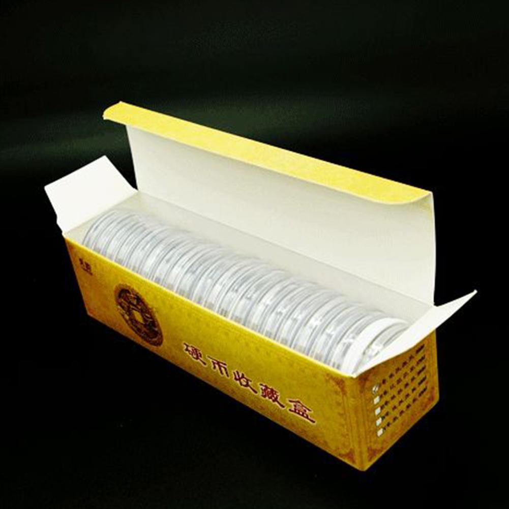 10/25 ks Puzdro na mince Držiak na kapsule Plast