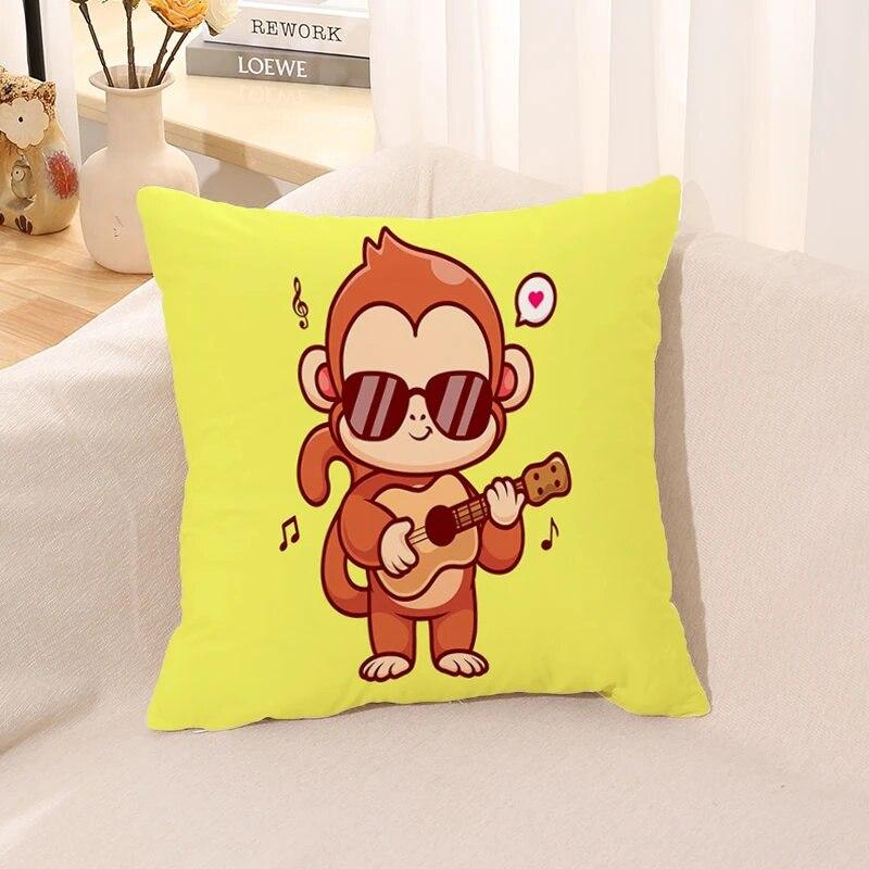 Animal Pillowcase Kawaii Room Bed Pillow Cushion Cover   Sofa