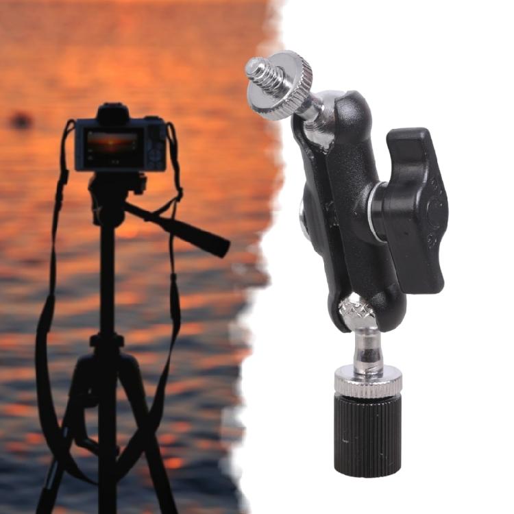 Stabiler 1/4-Zoll-Adapter Einstellbare 1/4-Zoll-Buchse auf 1/4-Zoll-Außengewinde Verlängerungsstange für Kamera Campinglicht