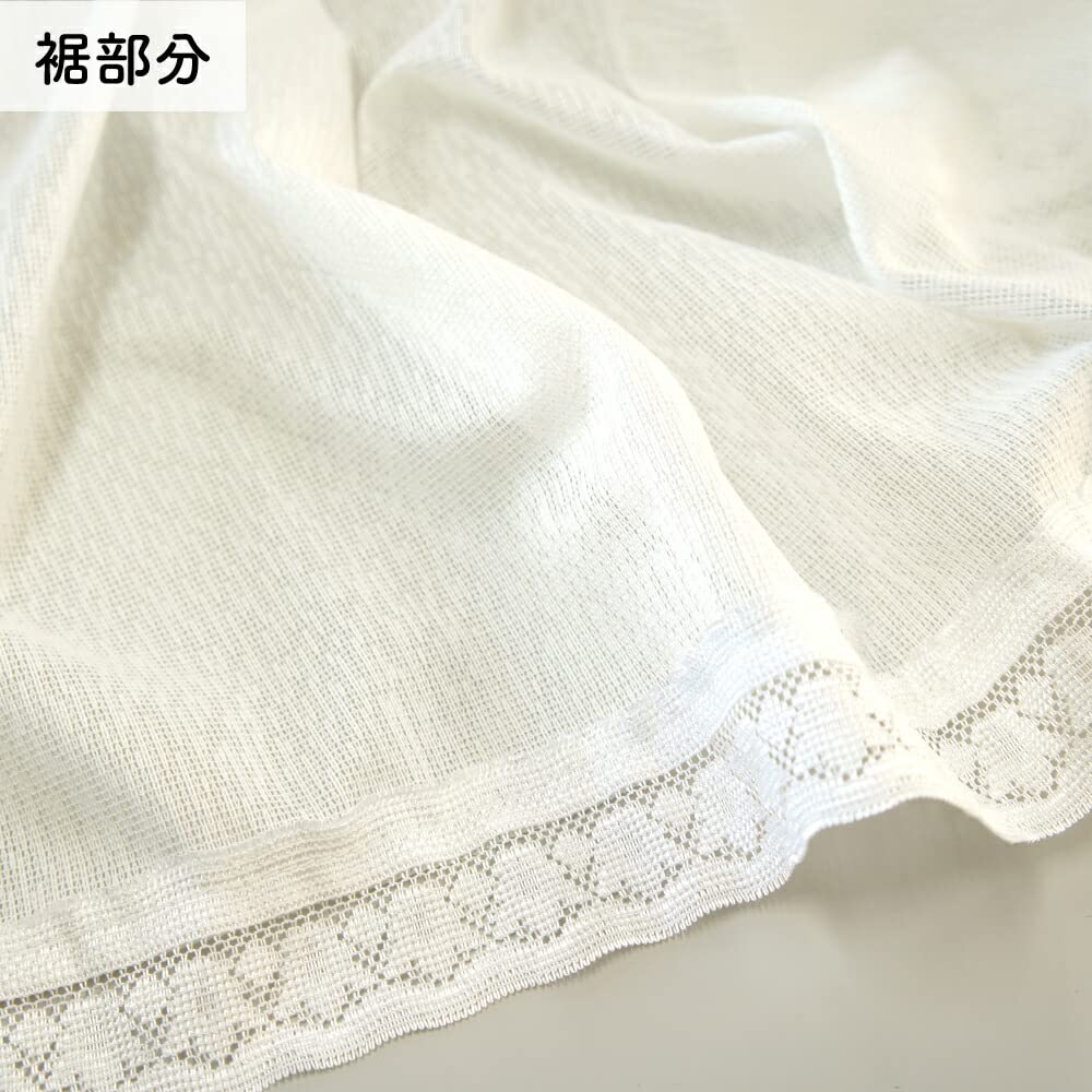 Noren Kobo Cafe for Small Simple for Bay 120cm Wide X 45cm Bright 96265 Curtain, Lace, Frill, Windows, Design, Kitchen, Bathroom, Window, Ribbon,