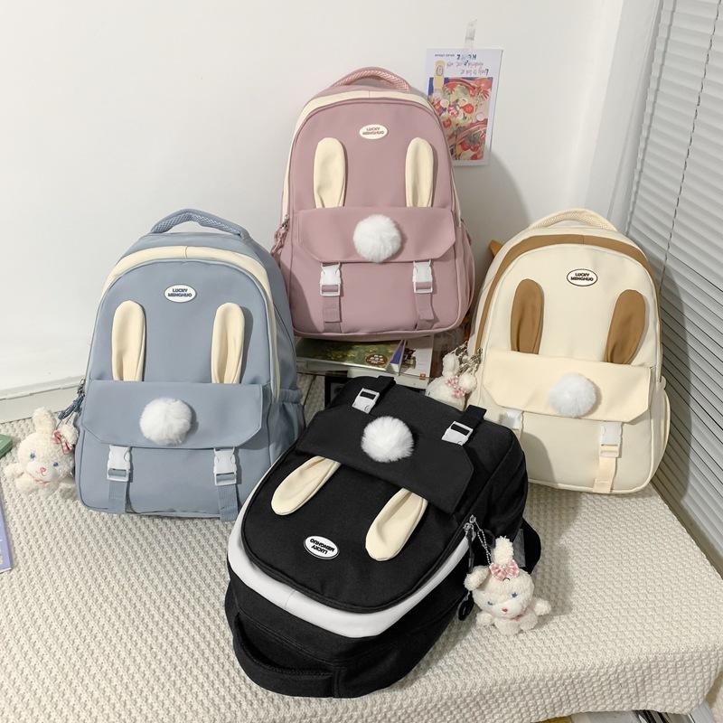 Small fresh original style soft sister student schoolbag Korean version ins large-capacity backpack