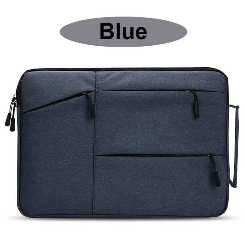 Laptoptas Pc Hoes 11 13 14 15 Cover Funda Sleeve Draagbare Hoes Voor Macbook Air Pro 12 13.3 15.4 15.6 Inch Redmi Mac Book M1 For 11-12 inch blauw