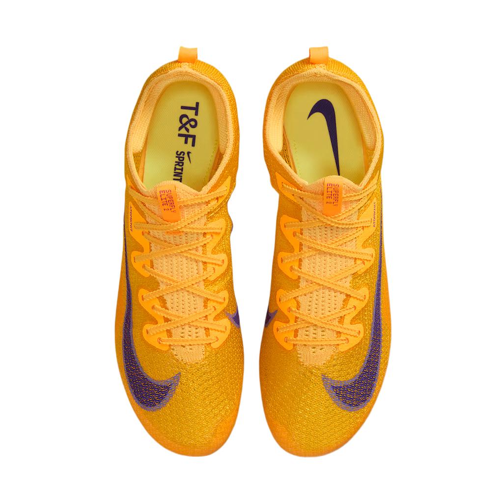 Nike Zoom Superfly Elite 2 Citron Pulse Indigo Burst Unisex Cleats Yellow Volt-Ice Laser-Orange FZ9662-800