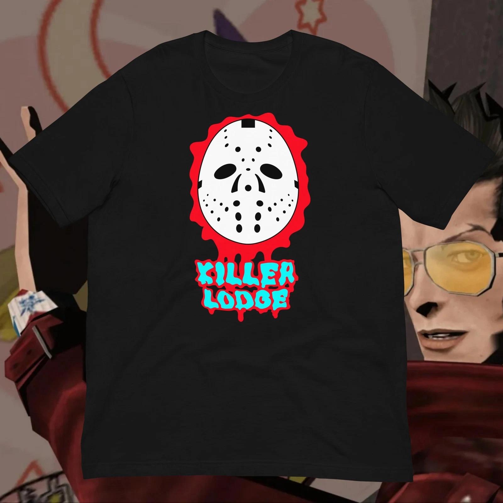 No More Heroes Travis Touchdown Killer Lodge Cosplay Shirt Suda 51 4XL