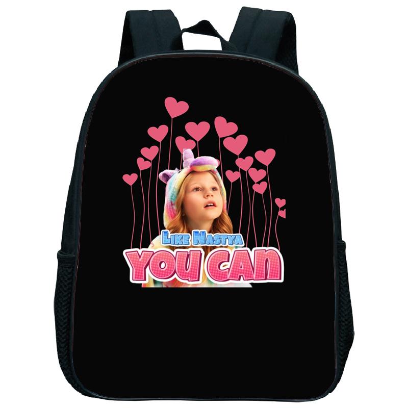 

Like Nastya Kindergarten Backpack Children Nursery Rucksack Cute Girls Kids Bagpacks Boys Girls Mini Mochila Gift 22