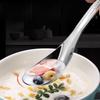 Stainless Steel Spoon Net Red Golden Dinner Long Handle Stirring Dessert Spoons For Kitchen Accessories Gadgets