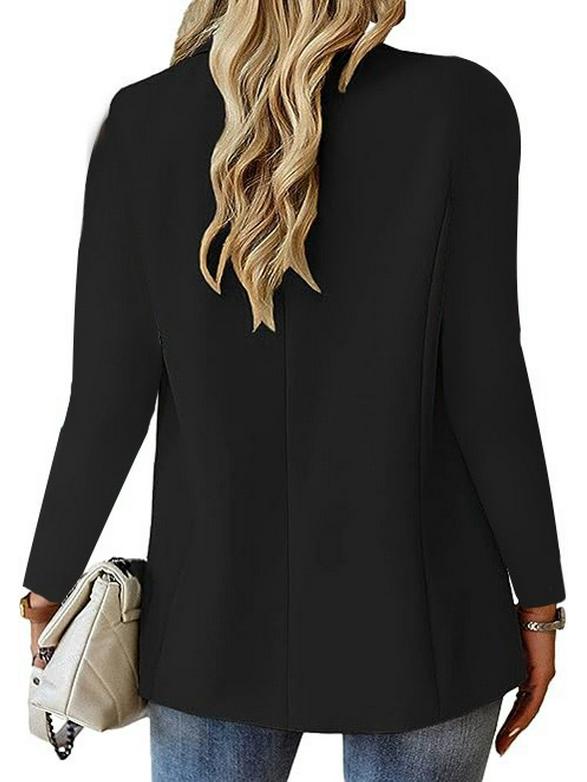 2024 Women's Autumn Long Sleeve Multi-Color Cardigan Blazer Jacket