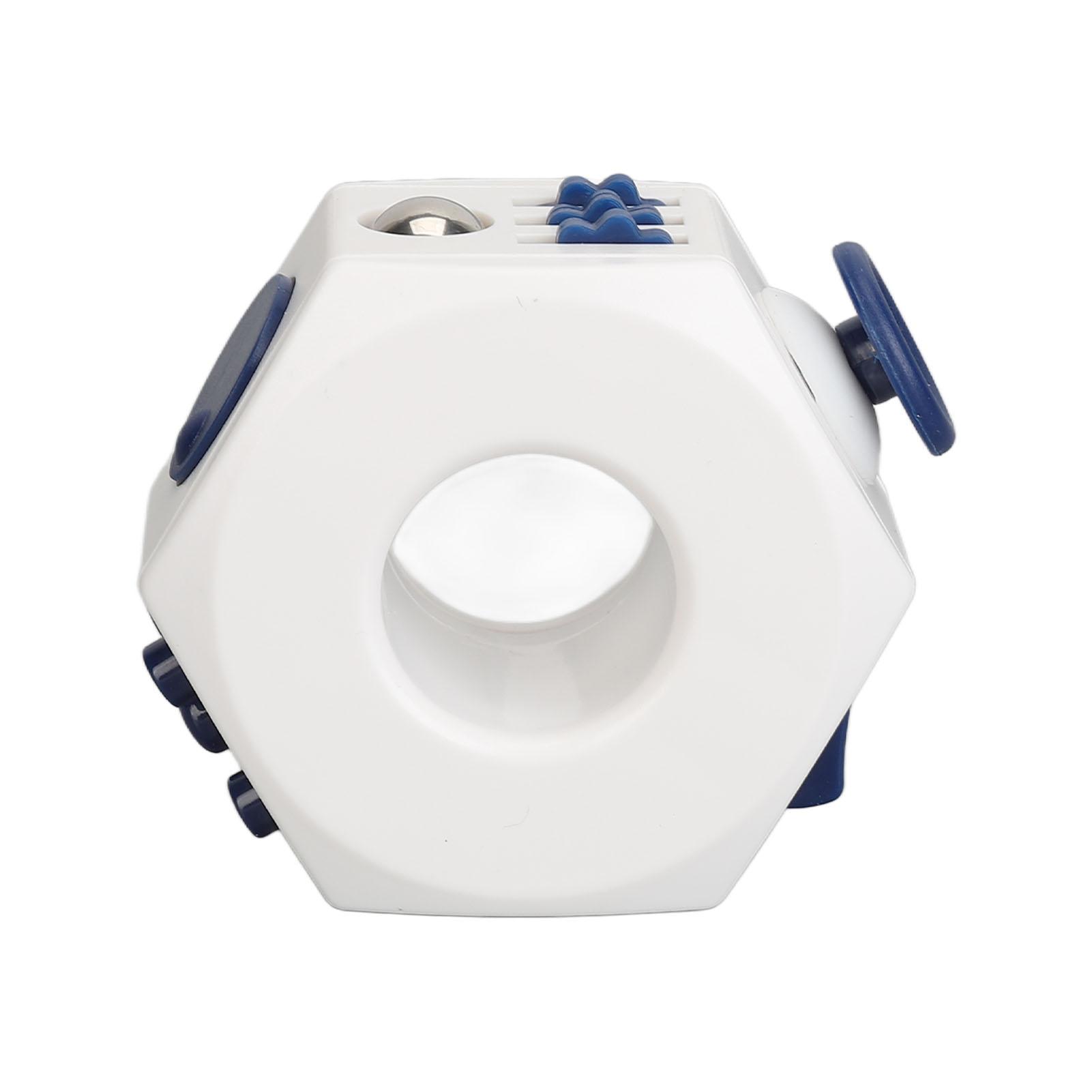 

Кольцо для декомпрессии Сенсорная игрушка Снятие тревоги Расслабляющее Вращающееся Кольцо-игрушка для снятия стресса для ежедневного использования синий