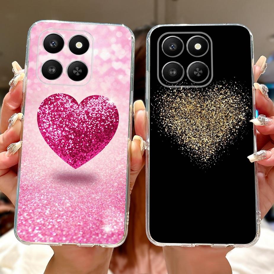 For Honor 400 Smart 5G Case LGN-NX1 Luxury Popular Painted Cover Soft Slim Phone Case For Honor X7d HonorX7d 5G Back Cover Coque
