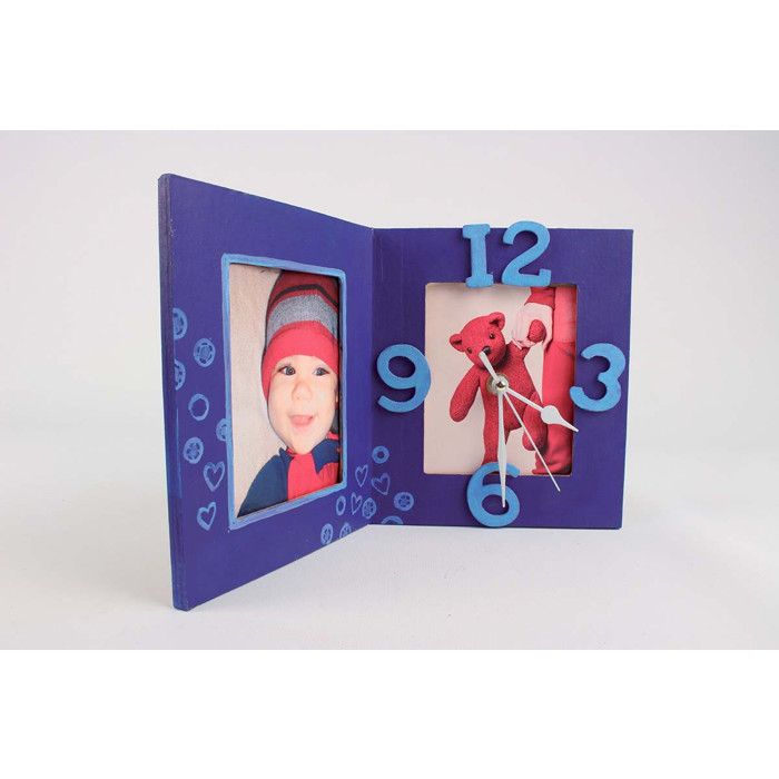 Mécanisme pour horloge - INNEO - 3 aiguilles - Noir - Argent - Blanc