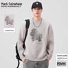 Mark Fairwhale Herren Herbst/Winter Rundhals Strickpullover