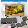 Monitors Simultaneous HDMI Extender EX714 Extend Up To 50M 4 Monitors Simultaneous Output HDMI Splitter Extender Single Power CAT6 Extender LAN