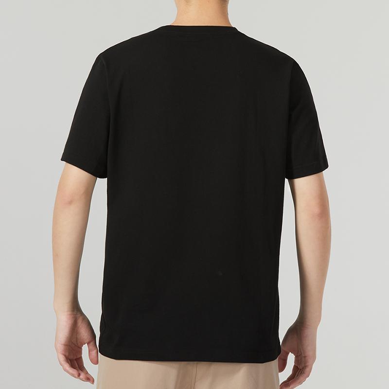 Puma Casual Round Neck Short Sleeve T-Shirt Men Tops Black 671978-01
