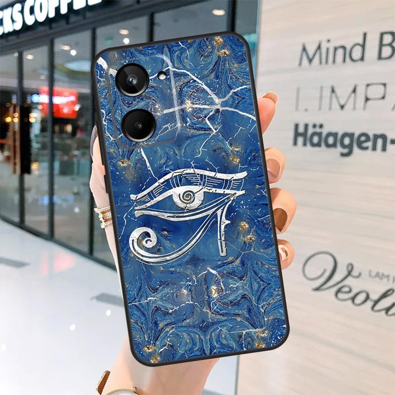 Egyptian Eye of Horus Art Case For Realme 15 Pro 12 11 13 14 Pro Plus GT6 GT7 C55 C51 C53 C25 C63 C61 C65 C67 C71 C75