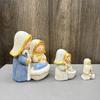 Christmas Nativity Figurines Resin Nativity Scene Statue Holy Family Statues Table Centerpieces Religious Home Decors