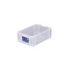 JEJ Astage Storage Box, Made in Japan, NF Box #13, Stackable, Clear, Disaster Prevention [Width 29 x Depth 43.5 x Height 14.5cm]