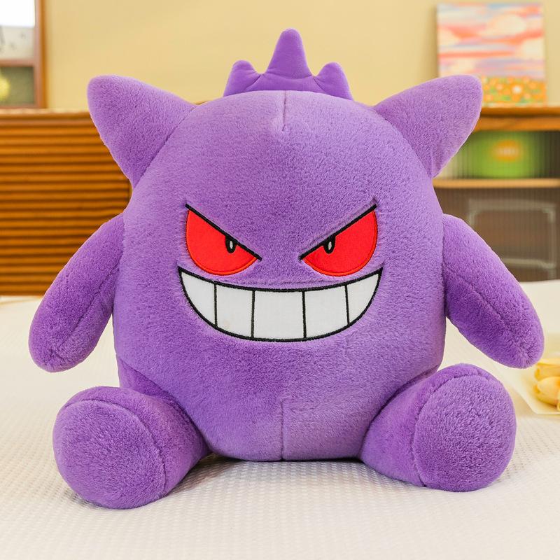 20-65cm Gengar Peluche Pokemon Plush Toys Anime Stuffed Toy Doll Kawaii Gengar Pendant Clip Soft Stuffed Plush Doll Gift for Kid