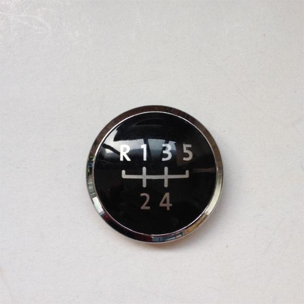 5 Gear 6 Speed Car Styling Shift Gear Knobs Cover Caps for VW Transporter T5 T6 5 6 MKV MKVI 2003 2004 2005-2011 black 5speed