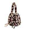 Fashion and Beautiful Plush Bucket Bag, New Fashion Trendy Women's One-shoulder Cross-arm Women's Bag