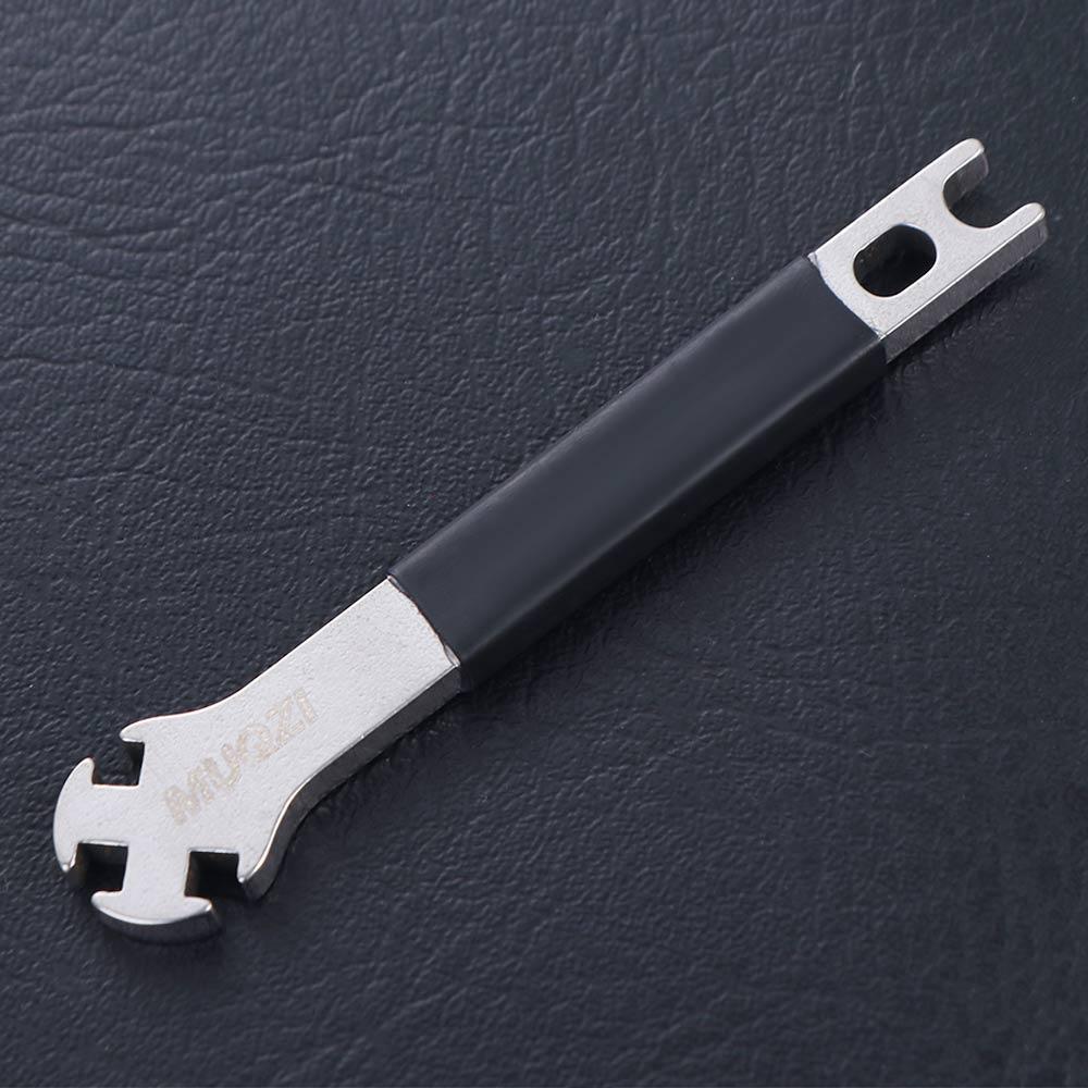 Portable Wheel Spoke Wrench Tool Stainless Steel Spoke Cap Tool Bike Spoke Wrench MTB