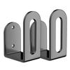 2-Pack Stainless Steel Wall-Mounted Hooks, Easy-Install Wooden Kitchen Utensil Hangers, Multi-Functional Storage for Kitchen, Bedroom, Bathroom