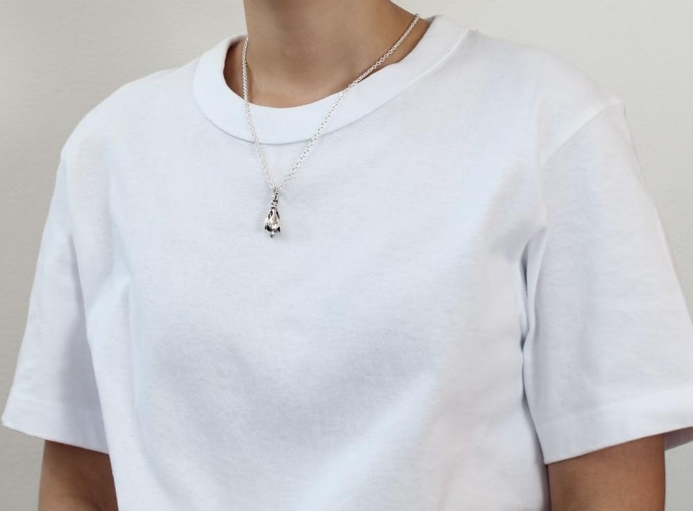 [Mizar] Bell Pendant, Sterling Silver 925, Silver Pendant, Pendant Top, Men's & Women's (S Size)