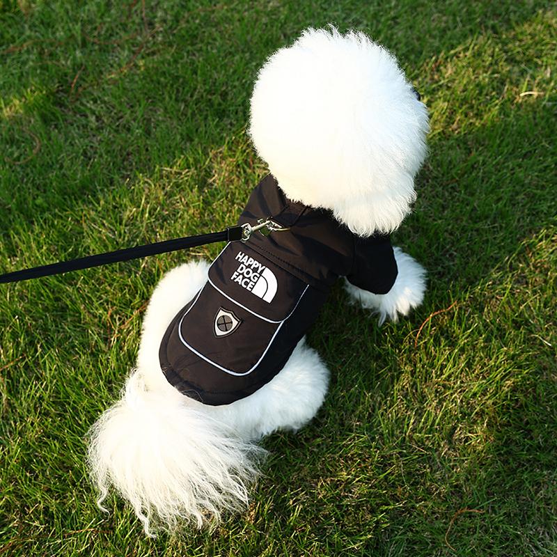Autumn and winter new thickened dog Teddy Bichon pet small and medium-sized dog clothes comfortable and warm dog clothing