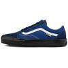 Old Skool Vcu Professional Skate Low Top Skate Shoes Unisex Skate Shoes Black Blue VN0A4BWANGV