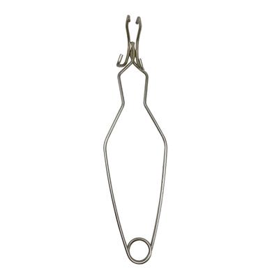 Melting Crucible Dish Whip Tongs for Melting Silver Gold Ceramic-Crucible Small Whip Tong Melting Casting Gold Silver