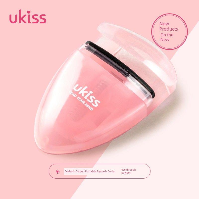 

Ukiss Eyelash Curler Curly Long Lasting Hair-Styling 2025 New Arrival Partial Small Clip Eyelash Curler Portable Novice Recommend 02# ice powder