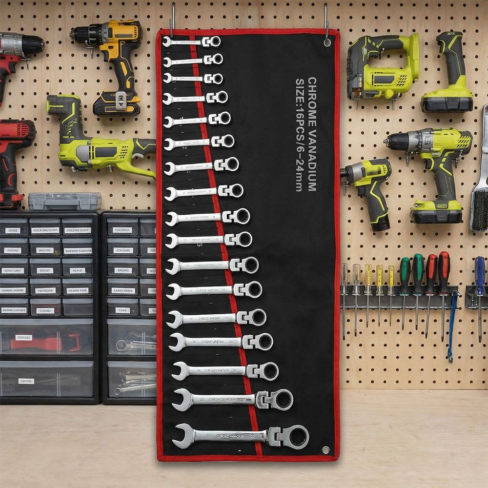 72 Tooth Ratchet Ratchet Wrench Set Spring Head Key Universal Car Wrench  Automotive Maintenance