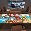 Super Mario2 Print  Cushion Non-slip Laptop Tablet Big Mousepad XXL Mat Mini PC Playmat With Lock edge