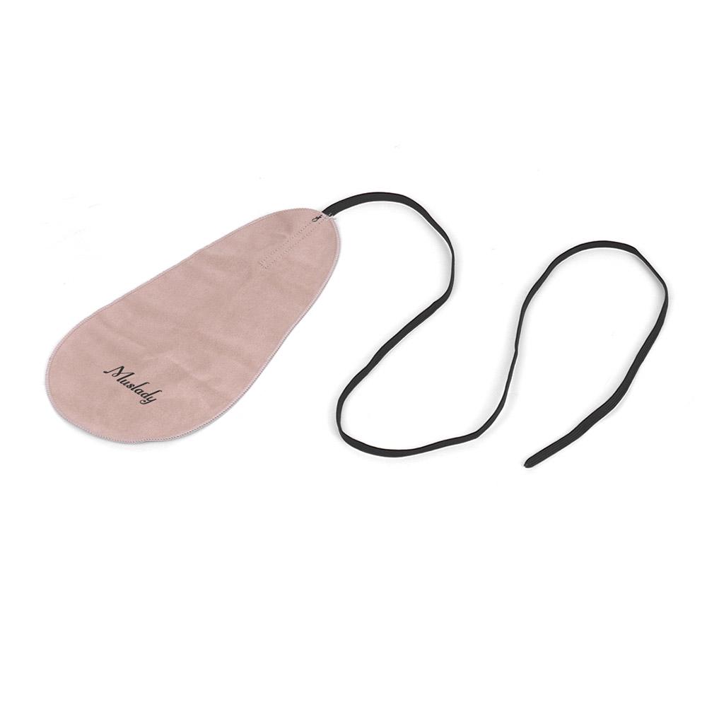 Muslady Blasinstrumenten-Reinigungstuch mit Riemen, weicher künstlicher Schammy-Reiniger für Oboenflöte