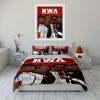 Hip-Hop Style NWA Printed Bedding Set Bedding set (1 duvet cover, 2 pillowcases, duvet not included)