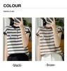 Women's 2024 Summer Ice Silk Striped Embroidered Polo T-Shirt