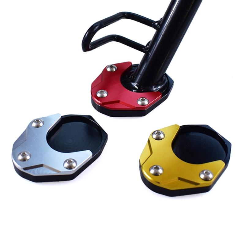 Side Stand PadMotorcycle Kickstand Foot Side Stand Extension Pad Plate for F90