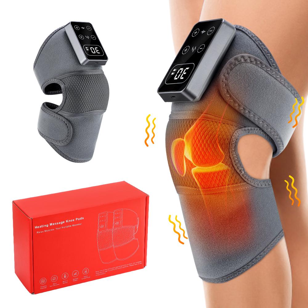 Electric Knee Protection Massager Vibrations Shoulder Elbow Massage Support Brace Joint Elbow Pad Massage Knee Support Heated
