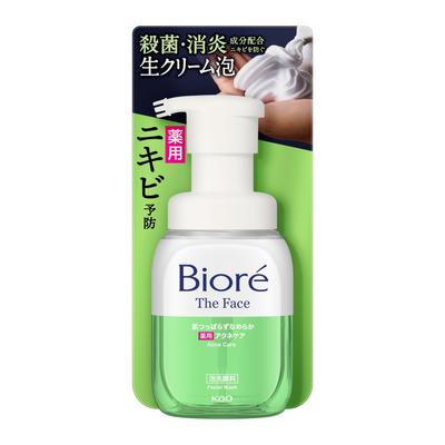 Biore The Face Acne Care Body Facial Antybakteryjny i 200ml Bioré [Pianka Oczyszczająca] [Bez Tarcia] [Zapobieganie Trądzikowi] [Zawiera Przeciwzapalny]
