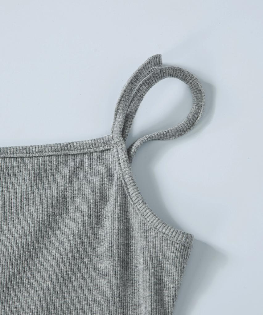 Aejeuon Layer Shirring Dress / Gray