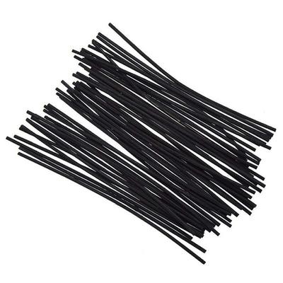 20cm 3mm Black Handmade for Bedroom Tolit Replacement Fiber Diffuser Sticks Aromatherapy Home Decor