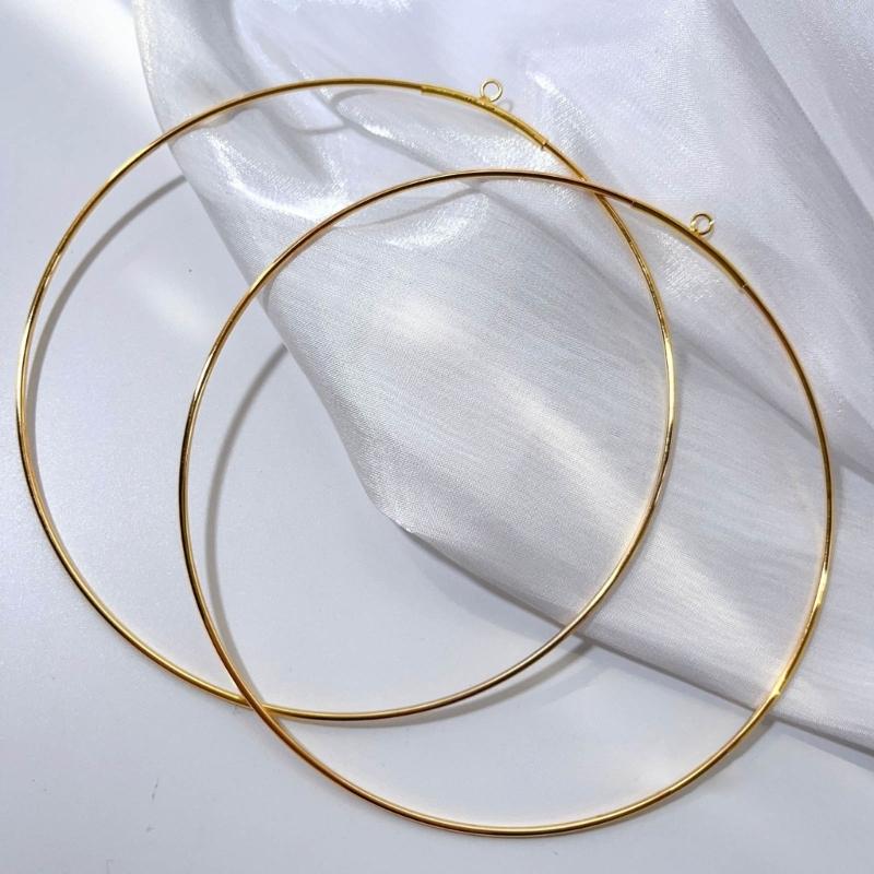 5Pcs Dream Catcher Open Circle Ring Wreath Macrame Hoop Ring for Making Wedding Decors, Wall Hanging Crafts Easy to Use